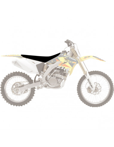 BLACKBIRD RACING PYRAMID Sitzbankbezug SUZUKI schwarz Bild 2 BLACKBIRD RACING PYRAMID Sitzbankbezug SUZUKI schwarz Bild 2