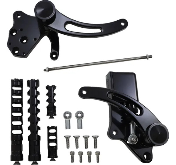 ACCUTRONIX Fußrastenanlagen für Harley Davidson FXSTC 1340 1986-1999