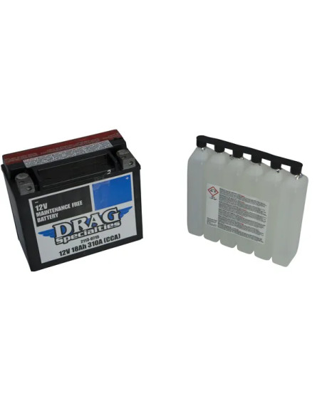 DRAG SPECIALTIES BATTERIES Batterien - Einbaubeispiel