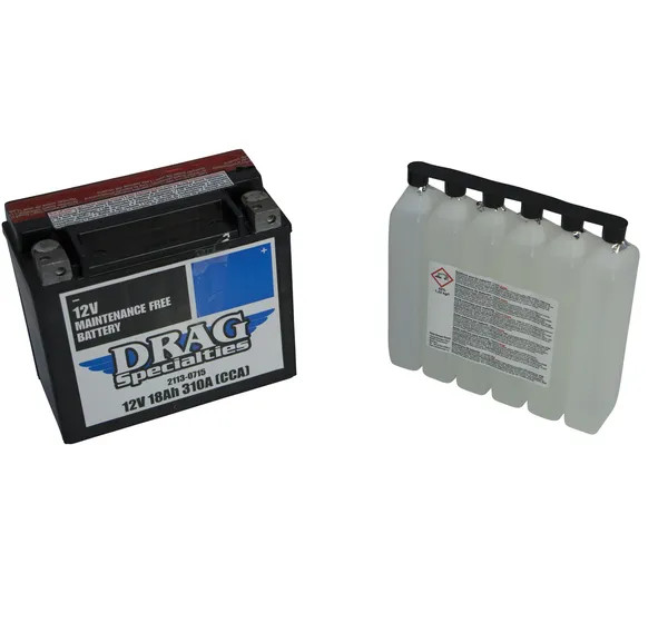 DRAG SPECIALTIES BATTERIES Batterien - Einbaubeispiel