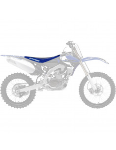 BLACKBIRD RACING double grip 3 Sitzbankbezug YAMAHA blau/schwarz 2