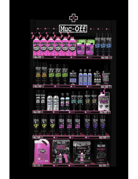 MUC-OFF Displays - DISPLAY BOX FOR SINGLE 1/2 FOR
