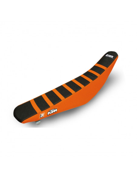 BLACKBIRD RACING ZEBRA Sitzbankbezug KTM orange/schwarz Bild 2