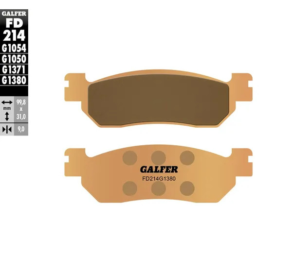 GALFER Bremsbeläge & Bremsbacken für YAMAHA TW 200 1998-2024