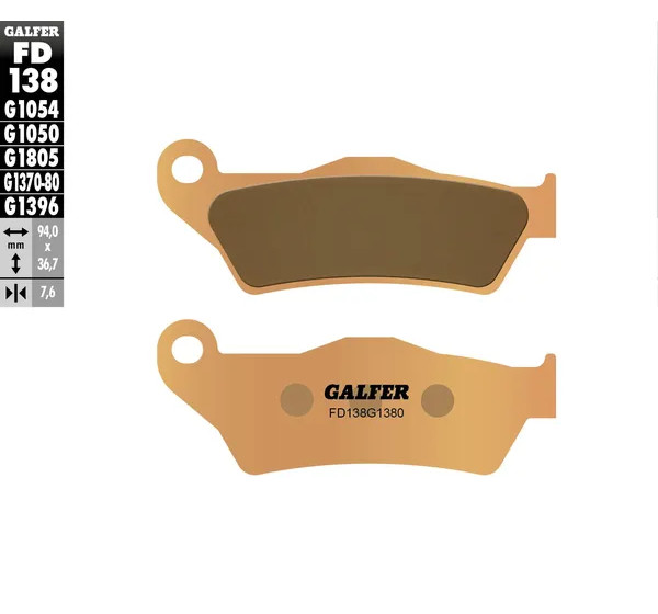 GALFER Bremsbeläge & Bremsbacken für KTM SX 125 1993-2024