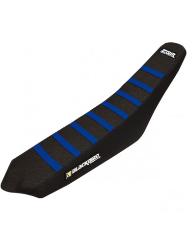 BLACKBIRD RACING ZEBRA Sitzbankbezug SHERCO schwarz/blau