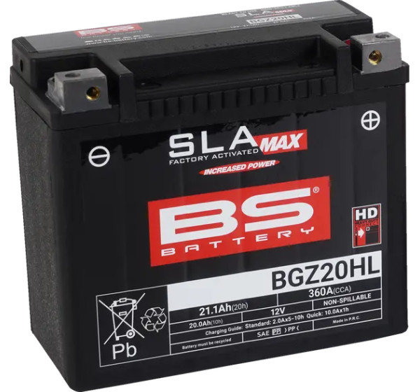 BS BATTERY Batterien für HONDA GL 1800 ABS 2001-2024