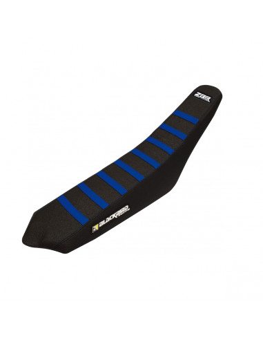 BLACKBIRD RACING ZEBRA Sitzbankbezug SHERCO schwarz/blau