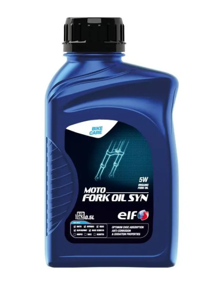 ELF Öl- und Schmierstoffe - MOTO FORK OIL SYN 5W SYN 500 M