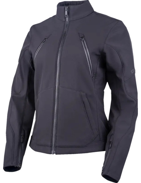 ICON Jacken - JACKET WM MERC3 BLACK 2X