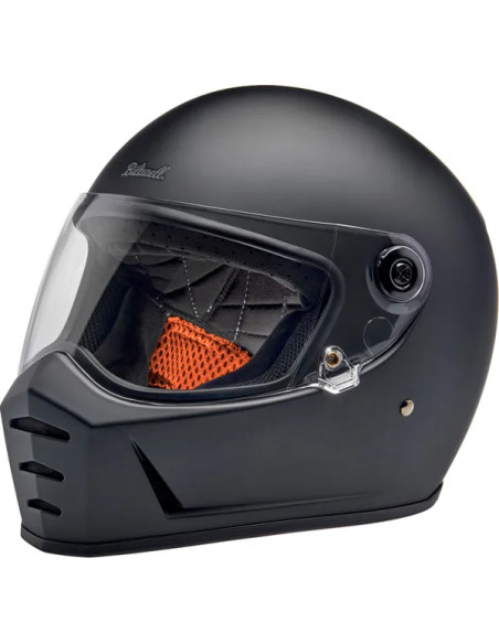 BILTWELL Integralhelm - HELMET LANE SPLITTER FLAT BLAC