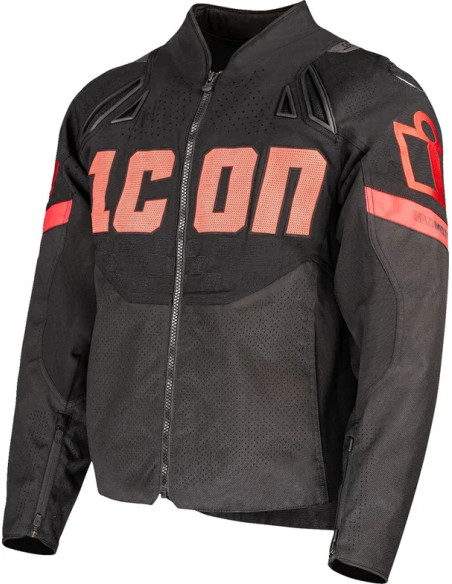 ICON Jacken - JACKET CONTRA3 HERO BLACK 3X