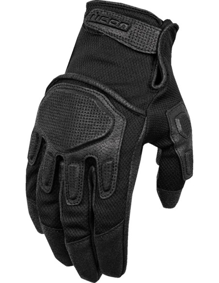 ICON Straße - GLOVE PUNCHUP CE BLACK 3X