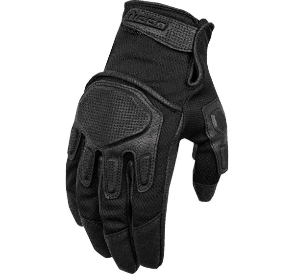 ICON Straße - GLOVE PUNCHUP CE BLACK 3X