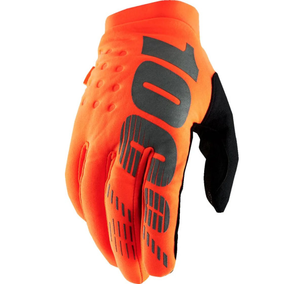 100% Handschuhe - GLV BRISKER F OR/BK 2X