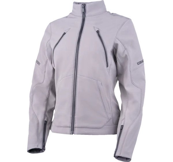 ICON Jacken - JACKET WM MERC3 GREY 2X