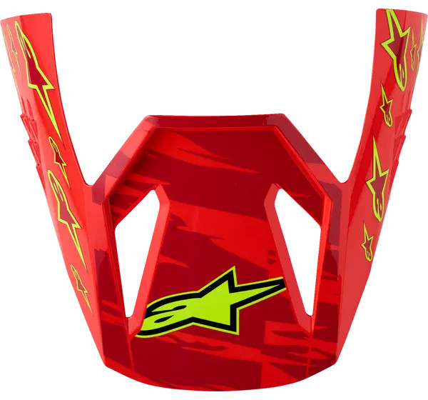 ALPINESTARS(MX) Ersatzteile - VISOR YTH S-M3 FALCON RD/WH/BL
