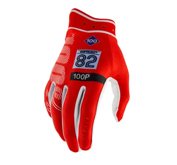 100% Handschuhe - GLOVES ITRACK RED/WHITE - XL