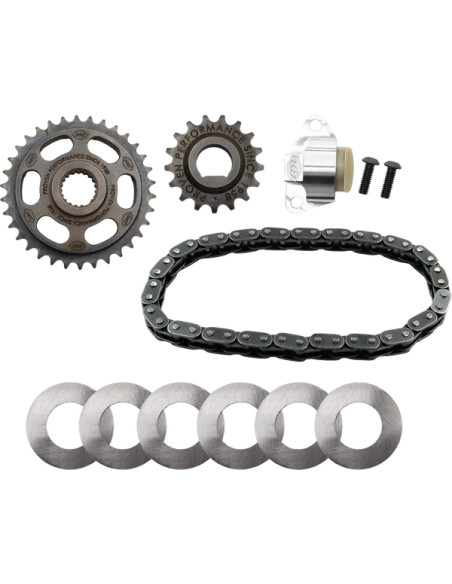 S&S CYCLE Ventilsteuerung - CHAIN DRIVE KIT W/ TENSIONER -