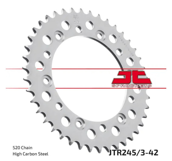 JT SPROCKETS Ritzel & Kettenräder für HONDA XR 200 R 1984-2002