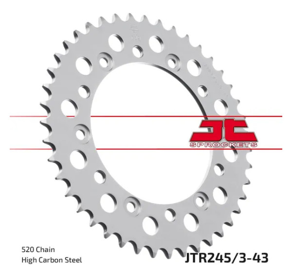 JT SPROCKETS Ritzel & Kettenräder für HONDA XR 200 R 1984-2002