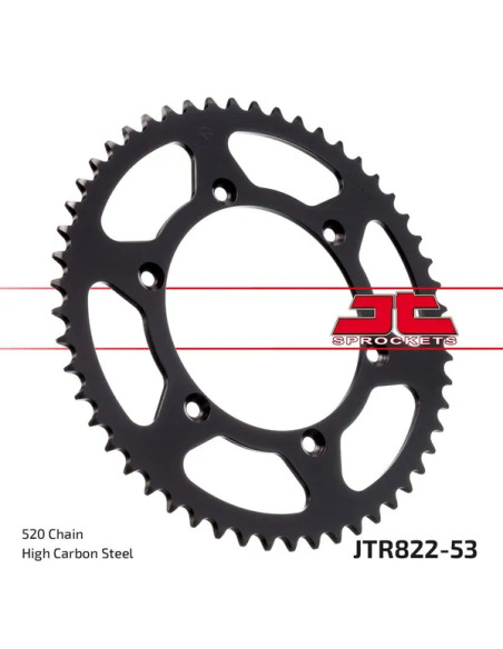 JT SPROCKETS Ritzel & Kettenräder für SUZUKI PE 175 1978-1984