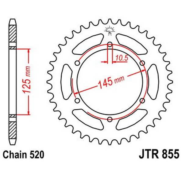 JT SPROCKETS Ritzel & Kettenräder - Detailansicht