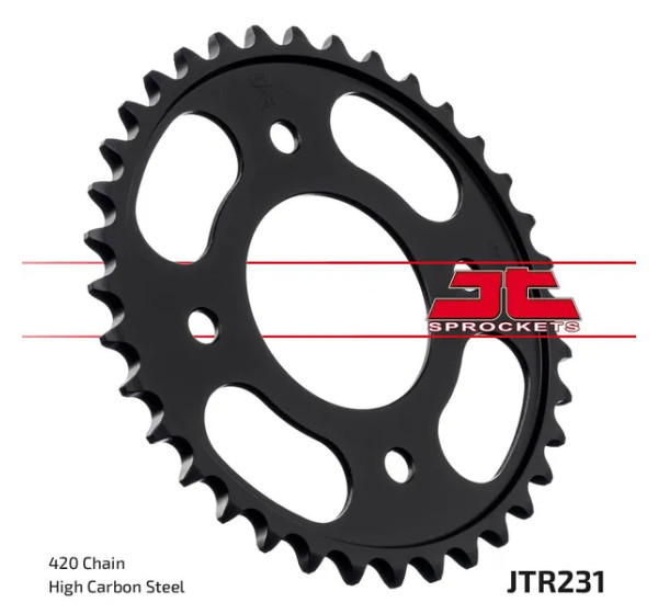 JT SPROCKETS Ritzel & Kettenräder für HONDA C 125 ABS 2018-2024