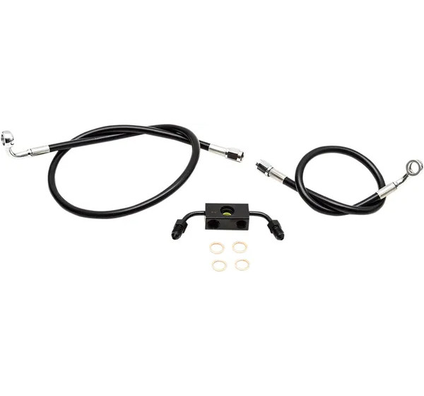 LA CHOPPERS Brems- & Kupplungsleitungen für Harley Davidson XL 1200 X ABS 2014-2022