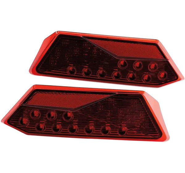MOOSE OFFROAD Rück- und Bremslichter für POLARIS RZR S 900 4X4 2018-2020