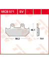 SV Series gesinterte Bremsbeläge