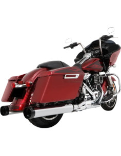 4,5" Slip-On Doppelauspuff für Touring