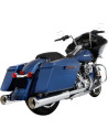 4,5" Slip-On Doppelauspuff für Touring