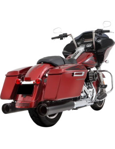 4,5" Slip-On Doppelauspuff für Touring