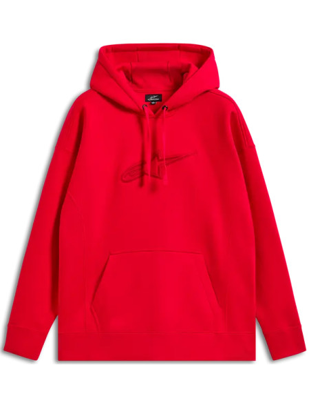 ALPINESTARS (CASUALS) Hoodies, Sweatshirts & Jacken - HOODIE OVERSIZED EMERGENT RED