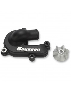 BOYESEN WASSERPUMPENABDECKUNG & IMPELLERSÄTZE ALUMINIUM SCHWARZ
