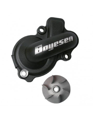 BOYESEN WASSERPUMPENABDECKUNG & IMPELLERSÄTZE ALUMINIUM SCHWARZ