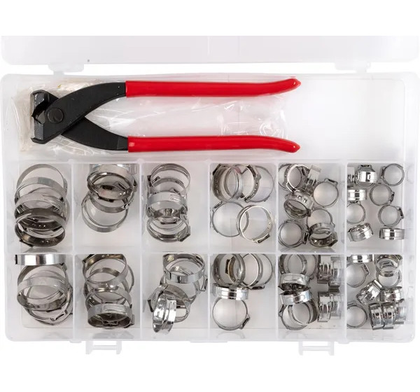 MOOSE OFFROAD Montagematerial & Zubehör - KIT EAR CLAMP ASSORTMENT W JAW