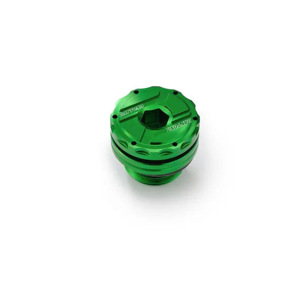 DAYTONA Tankdeckel - OIL FILLER CAP M20xP2.5 GREEN