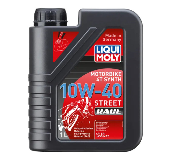 LIQUI MOLY Öl- und Schmierstoffe - 4T SYN 10W40 STR RACE 1l
