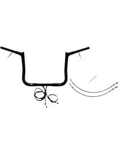 EZ Install Kabelgebundenes 1-1/4" Lenker-Kit mit spitzem...