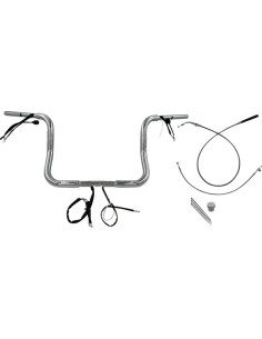 1-1/4" EZ Install Lenker mit rundem Top