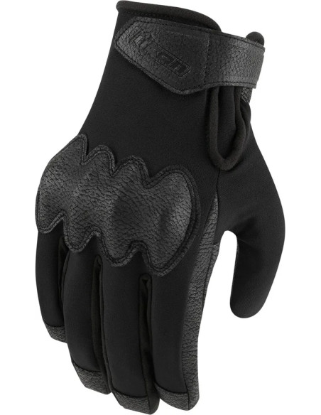 ICON Straße - GLOVE PDX3 CE BLACK 3X