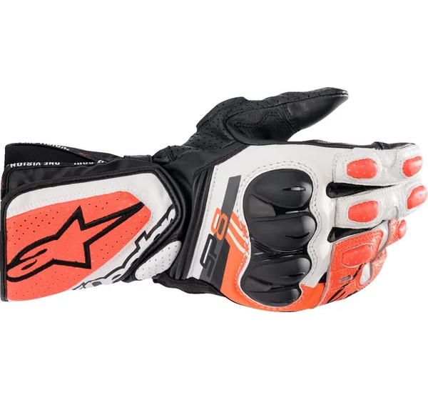 ALPINESTARS (ROAD) Straße - GLOVE SP-8 V3 BK/W/RD 4XL