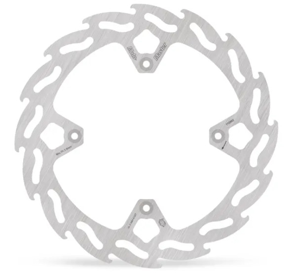 MOTO-MASTER Bremsscheiben - BRAKE DISC FLAME FIXED REAR DE