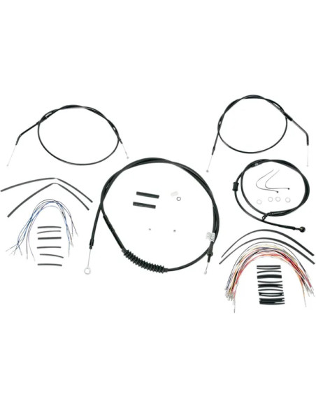 BURLY BRAND Bowdenzüge für Harley Davidson XL 1200 C 2007-2013