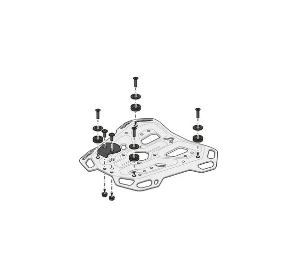 SW-MOTECH Gepäckträger - Detailansicht