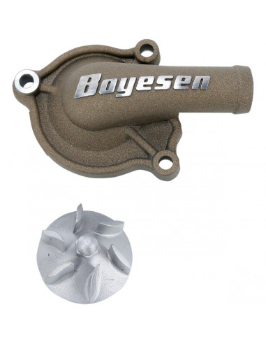 BOYESEN WASSERPUMPENABDECKUNG & IMPELLERSATZ ALUMINIUM MAGNESIUM