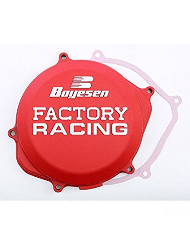 BOYESEN KUPPLUNGSDECKEL FACTORY RACING ALUMINIUM ERSATZ ROT