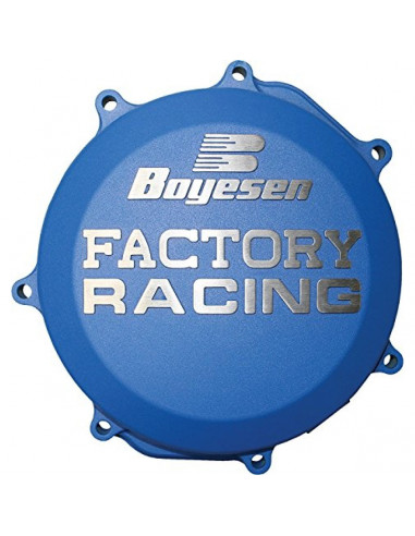 BOYESEN KUPPLUNGSDECKEL FACTORY RACING ALUMINIUM ERSATZ BLAU